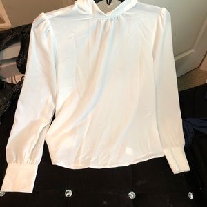 Forever 21 long sleeve shirt. Pure white
